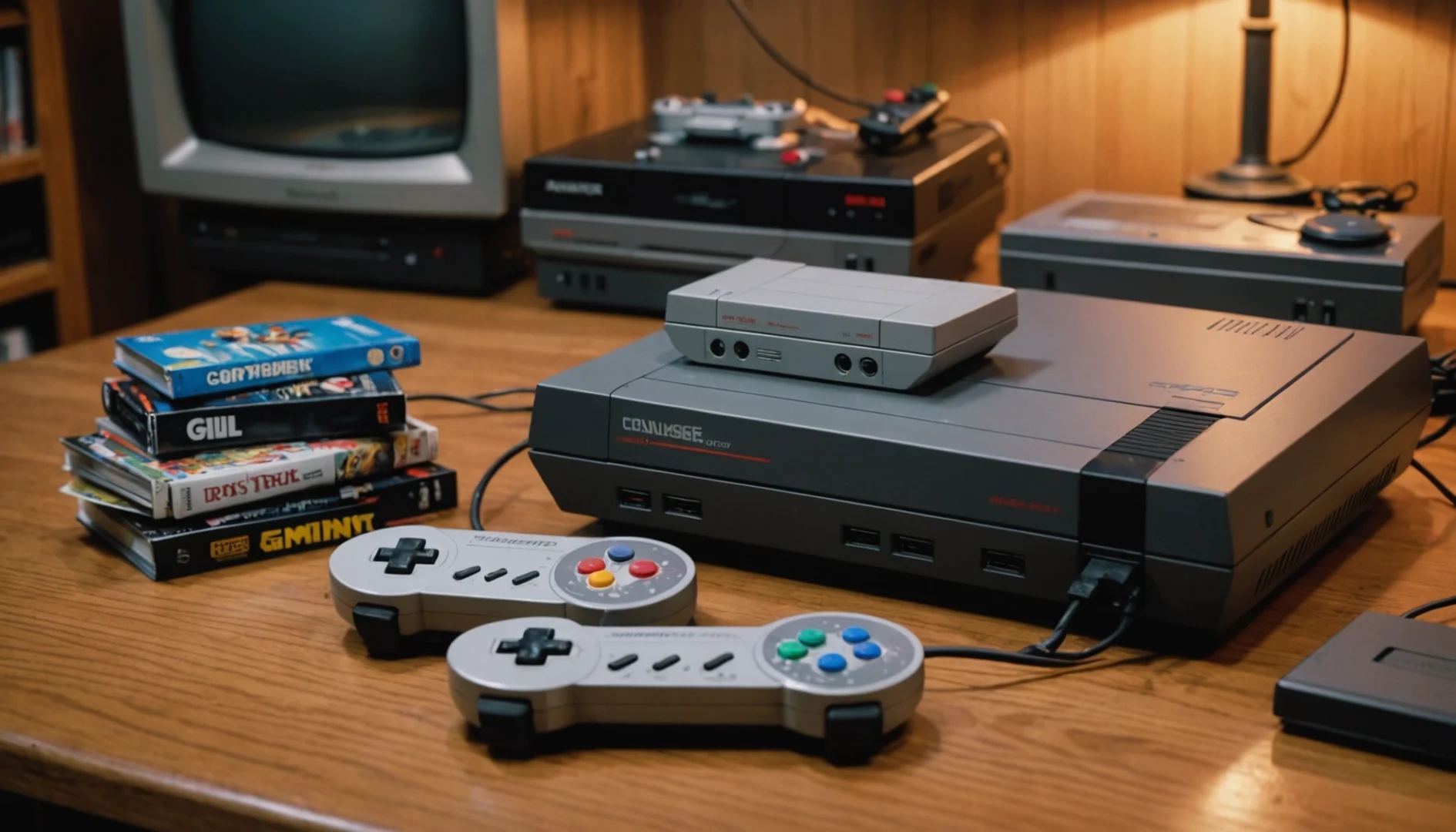 console année 2000