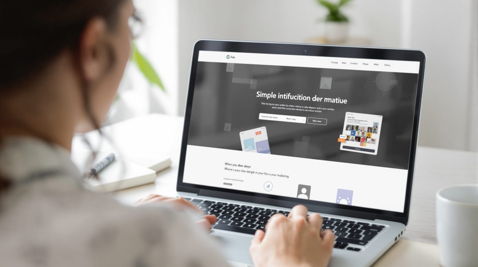 site web intuitif