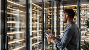 cave a vin connectée