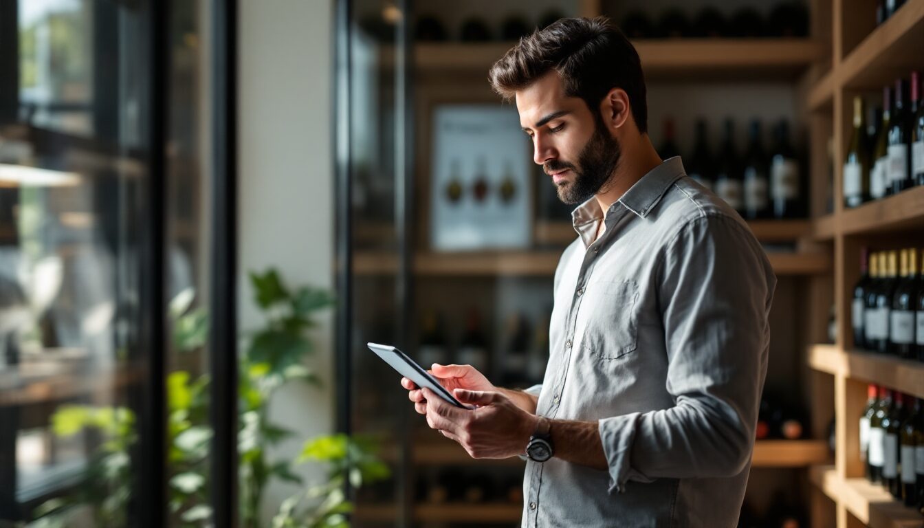 cave a vin connectée