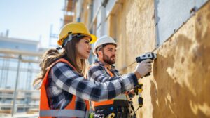 intégration de la technologie dans le métier de façadier