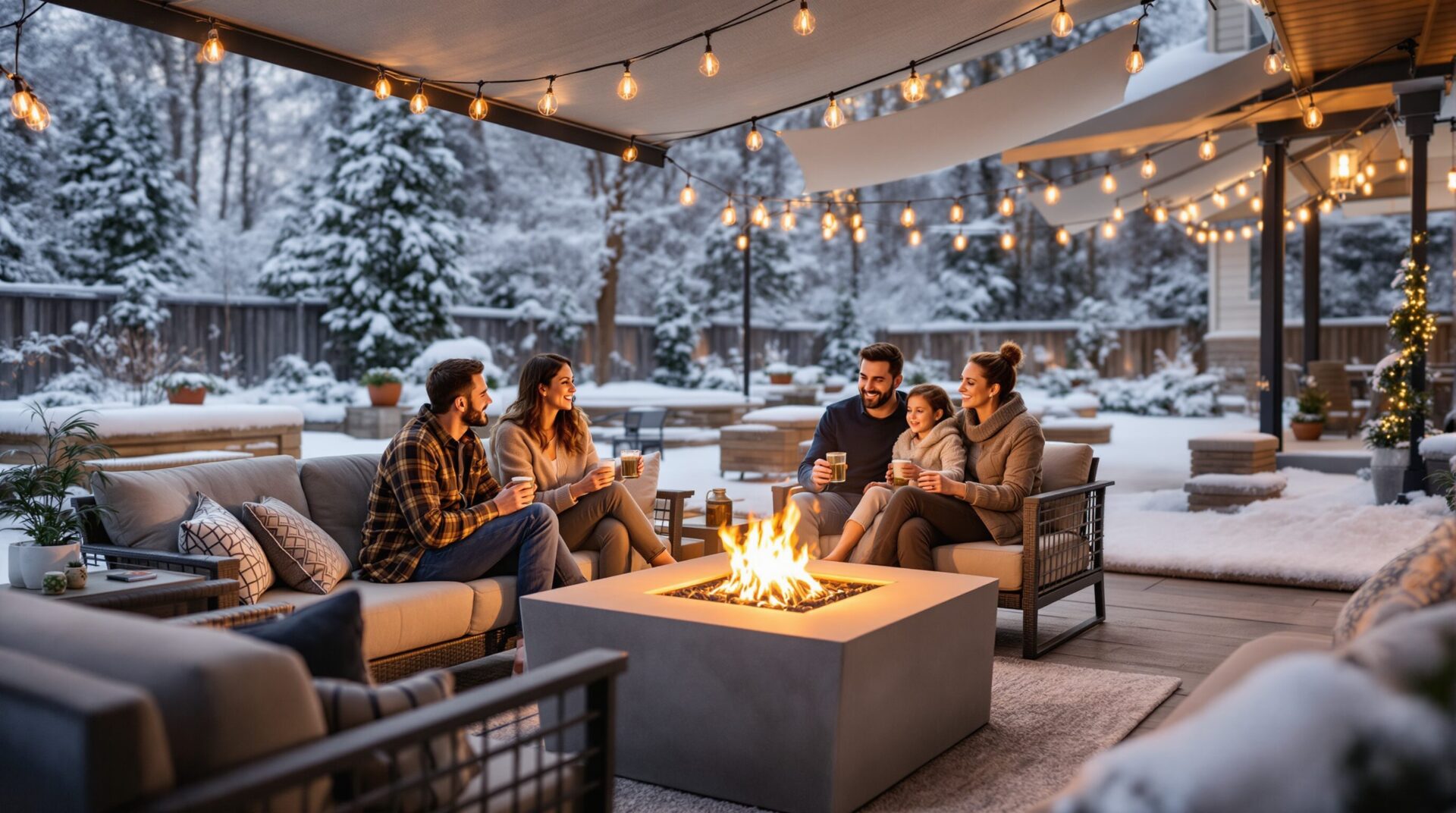 Top 6 des aménagements extérieurs pour affronter l’hiver sans souci