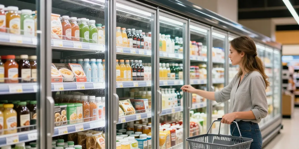 Tout savoir sur les vitrines réfrigérées murales libre service