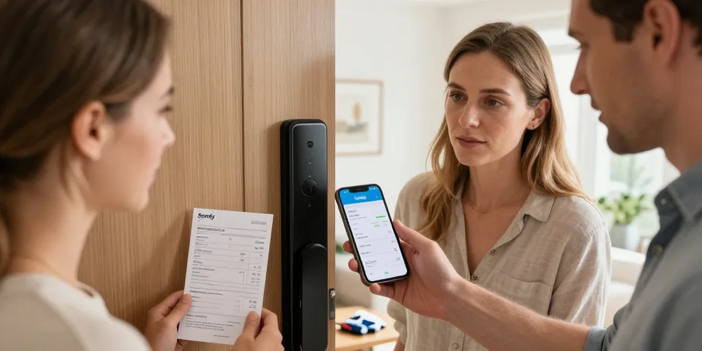 serrure connectée somfy prix