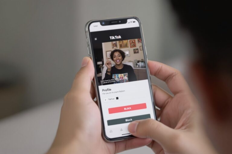Comment bloquer sur TikTok