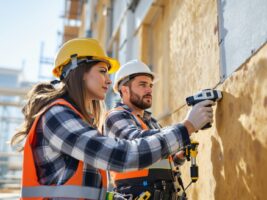 intégration de la technologie dans le métier de façadier