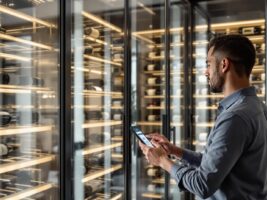 cave a vin connectée