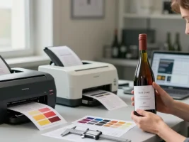 imprimante etiquette vin