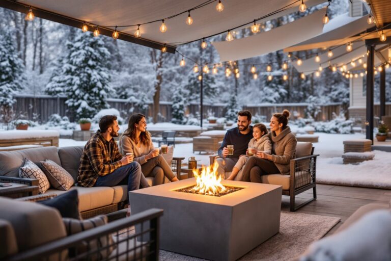 Top 6 des aménagements extérieurs pour affronter l’hiver sans souci